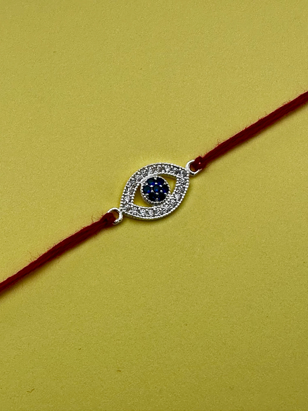 925 Sterling Silver Evil Eye Nazar Rakhi