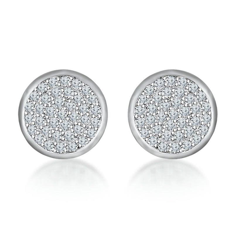 Round Studded Everyday Studds 925 Sterling Silver Earrings