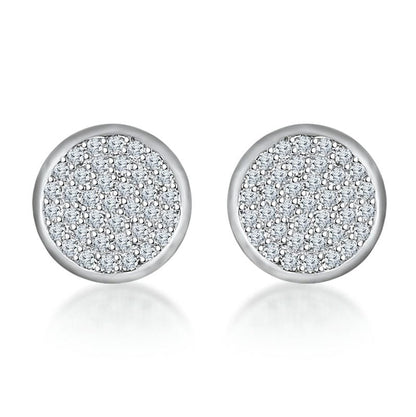 Round Studded Everyday Studds 925 Sterling Silver Earrings