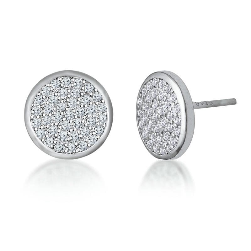 Round Studded Everyday Studds 925 Sterling Silver Earrings