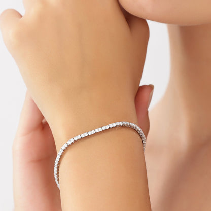 Everyday Tennis 925 Sterling Silver Bracelet