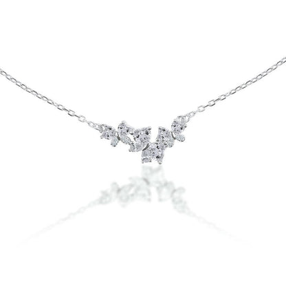 Silver Fly High Like Butterfly Chain Pendent 925 Sterling Silver Necklace