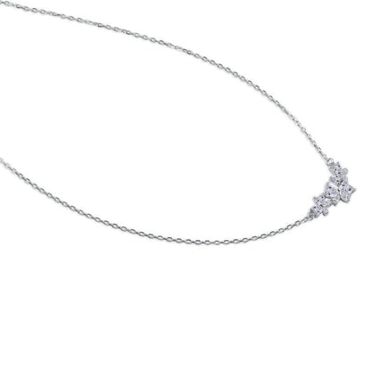 Silver Fly High Like Butterfly Chain Pendent 925 Sterling Silver Necklace